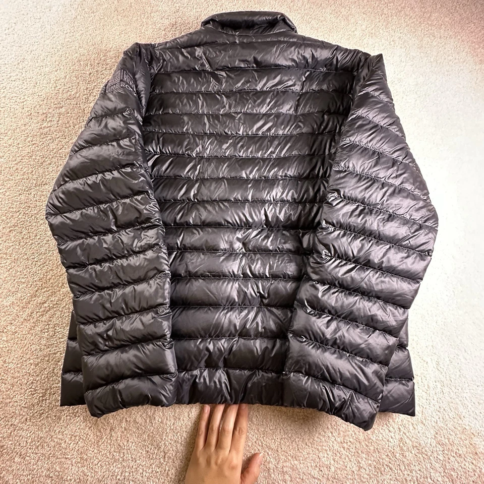 REI Co-op Jacket Down Puffer Packable Mens L Black Nylon Lightweight Hiking - Image 2 of 4