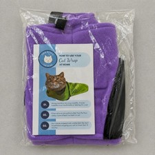 Cat Calming Wrap for Anxiety Lavender Medium New Pet Comfort Wrap