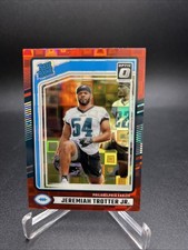 2024 DONRUSS RATED ROOKIE JEREMIAH TROTTER JR RC OPTIC PREVIEW RED PANDORA PRIZM