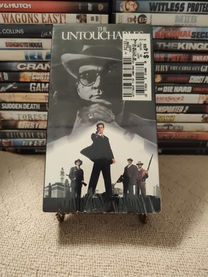 The Untouchables VHS  Brian De Palma Robert De Nero Sean Connery Gangster    