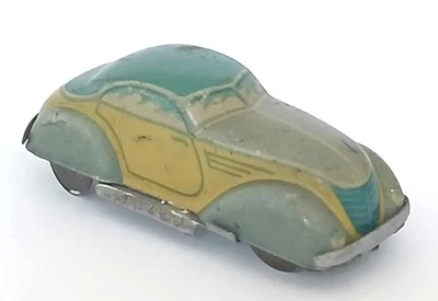 Distler Blechspielzeug🚗Mighty Midget Coupé🚘1946-1952,Uhrwerk✅ - Bild 1 von 4