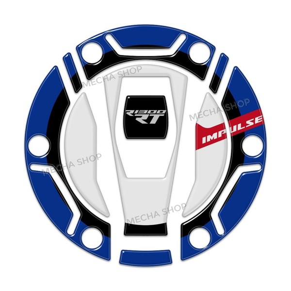 R1300RT Motorrad ZubehöR 3D Kunstharz Tankpad Schutz Kraftstofftank Abdeckung A-image