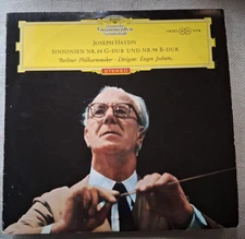 DG 138823 ED1 HAYDN SYMPHONIES88/98  EUGEN JOCHUM BPO  RED STEREO TULIP NM-
