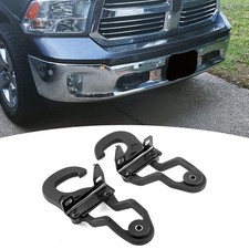 Wsays Front Bumper Tow Hooks Compatible with Dodge Ram 1500 2009-2019 Replace...