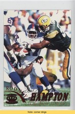 1996 Pacific Pure NFL Gridiron Red Rodney Hampton #81 READ 3c7