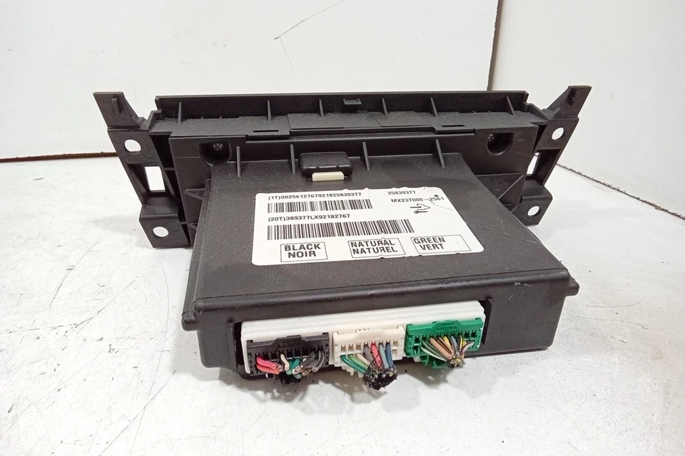 Cadillac DTS 2010 calefacción automática unidad de control de temperatura de CA fabricante de equipos originales Foto 3 de 4