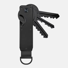 XFashio Key Organizer - Compact Minimalist Metallic Key Holder Holds 2-6 Keys