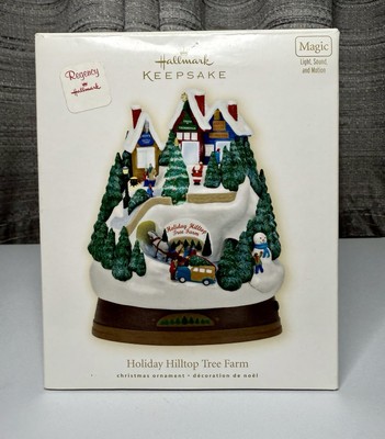 Hallmark Holiday Hilltop Tree Farm Magic Keepsake Ornament 2009 Mint in Box 