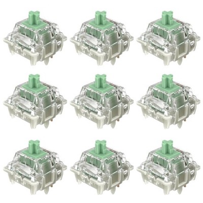 Gateron Baby Kangaroo 2.0 Keyboard Switches,Pre-lubed 59gf 5-Pin Heavy Tactil...