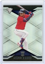 2021 Chronicles Titanium Andres Gimenez Cleveland Indians Rookie Base Card #14