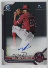 2022 Bowman Chrome Prospect Auto Alejandro Hidalgo #CPA-AH Auto 1i3m