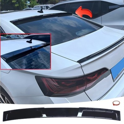 Gloss Black Roof Spoiler For 2019-2025 VW Jetta MK7 MK7.5 GLI Rear Window Sporty