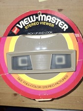 Vintage Gaf View-Master Viewer 1970's Brown GAF Corporation Made In USA