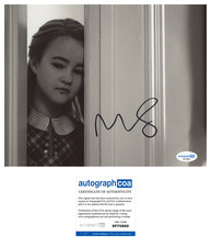 Millicent Simmonds 'Wonderstruck' Actress Signed 8x10 Photo 'Rose' ACOA