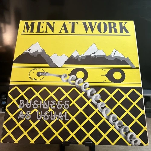 Men At Work Business As Usual (1982) US Pressing Vinyl LP Record