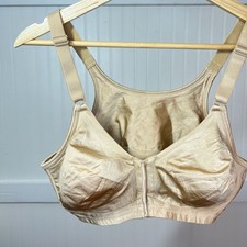 Playtex Bra 18 Hour Vintage Comfort Wirefree Nude/Beige Full Coverage 38B