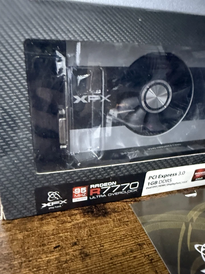 AMD XFX R7770 Ghost 1GB GDDR5 DP HDMI DVI PCIe Video Graphics Card GPU - Image 4 of 4