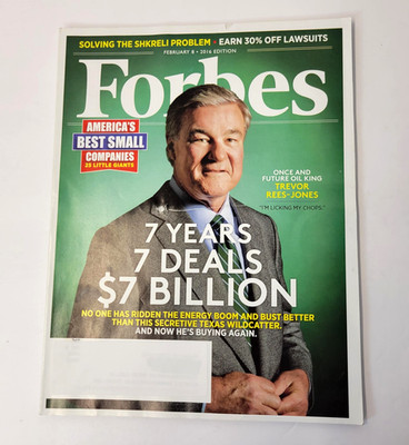 Forbes Magazine February 8 2016 7 Years 7 Deals $7 Billion Business Back Issue