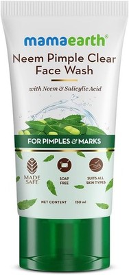 Mamaearth Herbals Purifying Neem Face Wash Pickel klar Salicyl Extrakt 150ml