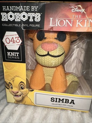 Disney/Robots The Lion King SIMBA Vinyl Collectible Knit Series Figure #43