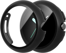 Smartwatch Screen Protector Bumper Case Black