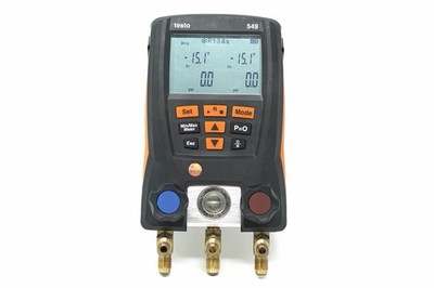 Testo 549 Digital Manifold Gauge for Refrigeration Systems and Heat Pumps