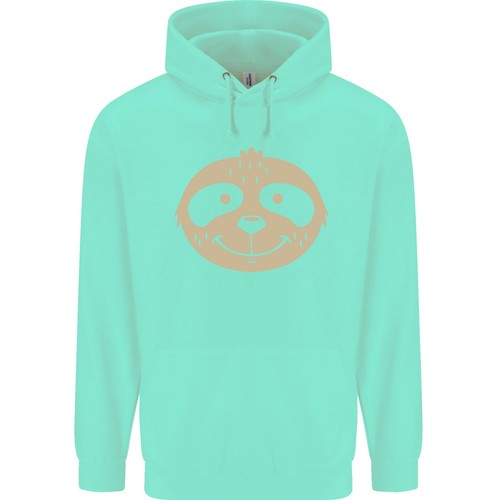 A Funny Sloth Face Childrens Kids Hoodie - Picture 17 of 39