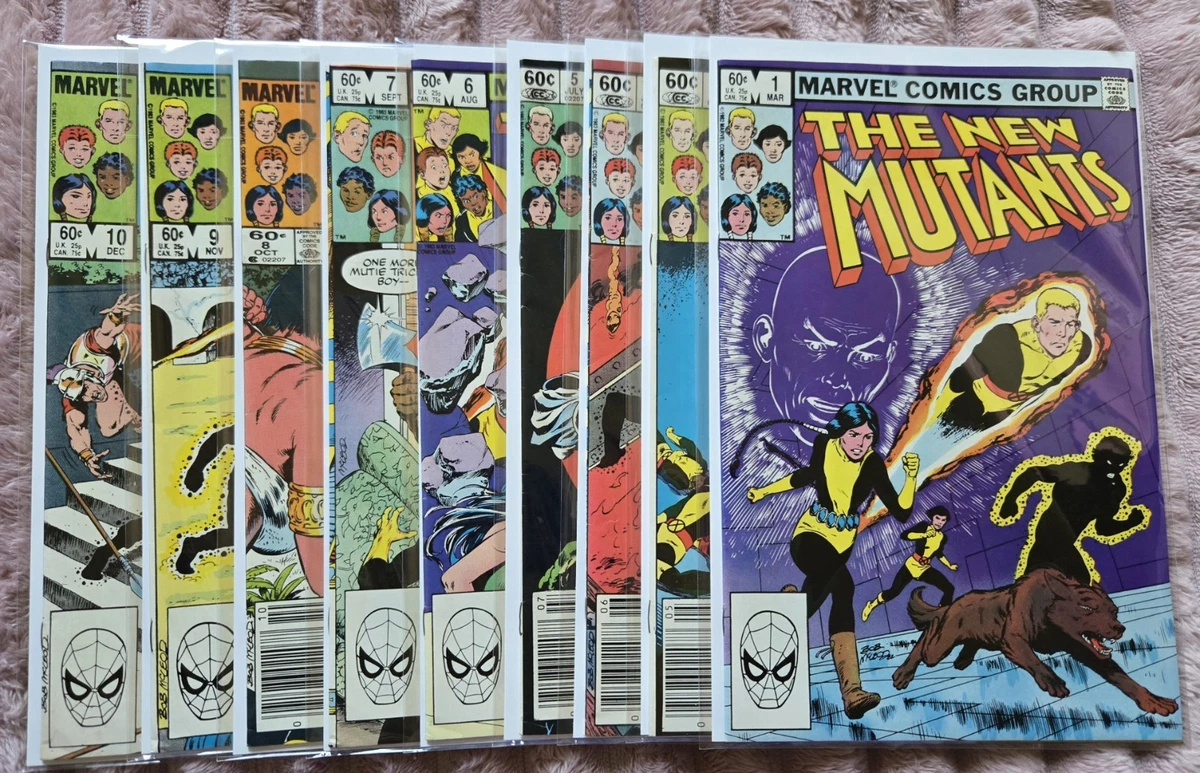 New Mutants Marvel Comics Set Comics, Graphic Novels & TPBs for