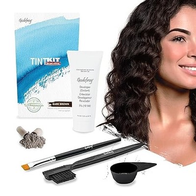 Eyebrow Tint Kit Dark Brown BESTSELLER