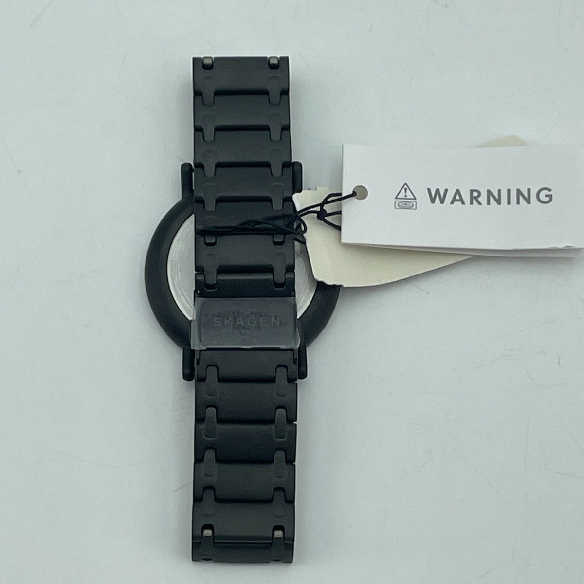 SKAGEN Signatur SKW6914 Mens Watch Black Stainless Steel 