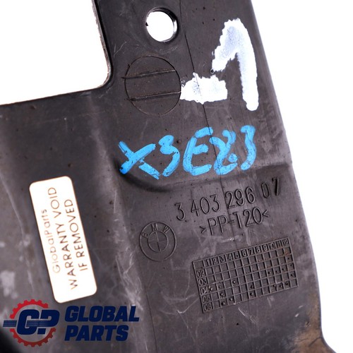 BMW X3 E83 Abdeckplatte Lenkgetriebe Zahnstange Oben Rechts 3403296
