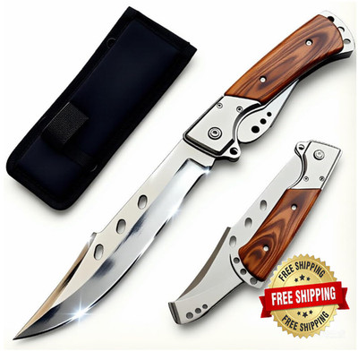 Cuchillas De Bolsillo Super Combo Navaja Tactica Para Trabajo Knife 11'' NUEVO