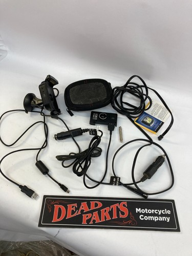Harley Garmin mounts plugs connectors case wiring look