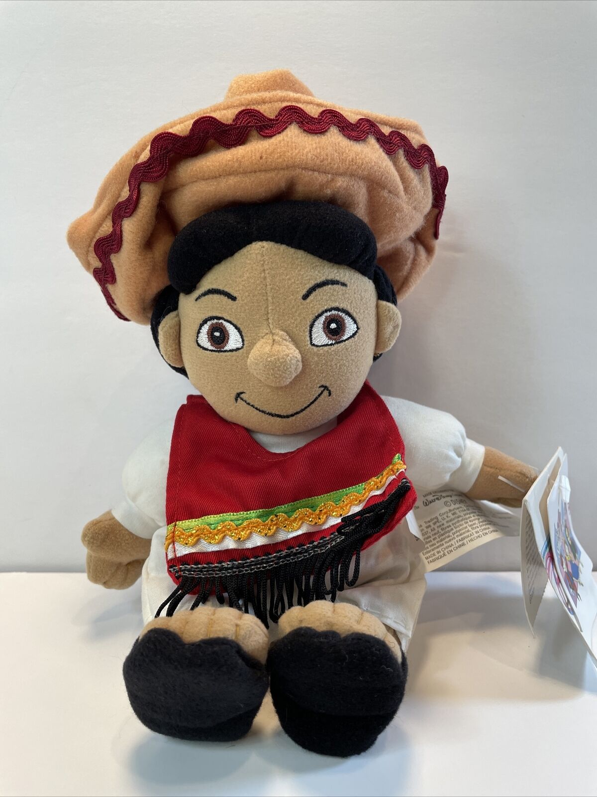 Disney Store Parks Its A Small World Mexico Mini Bean Bag Boy 8