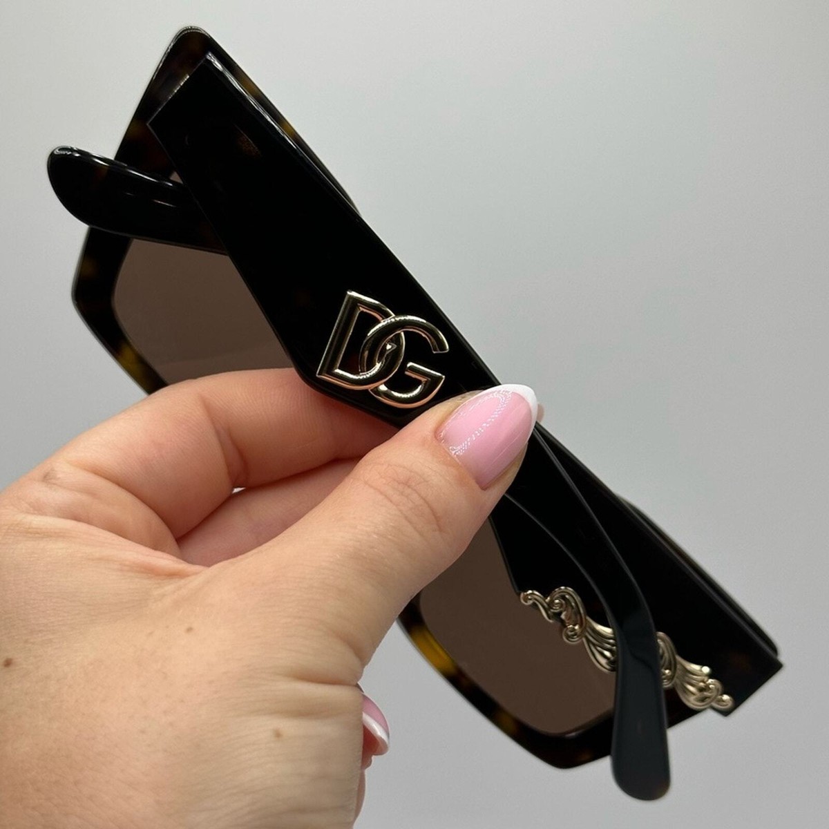 SALE! NEW D&G DG4435 502/73 Havana Dark Brown Cat Eye Women Sunglasses Dolce & Gabbana DG 4417 Plastic Womens Cat-Eye Sunglasses  main image 4