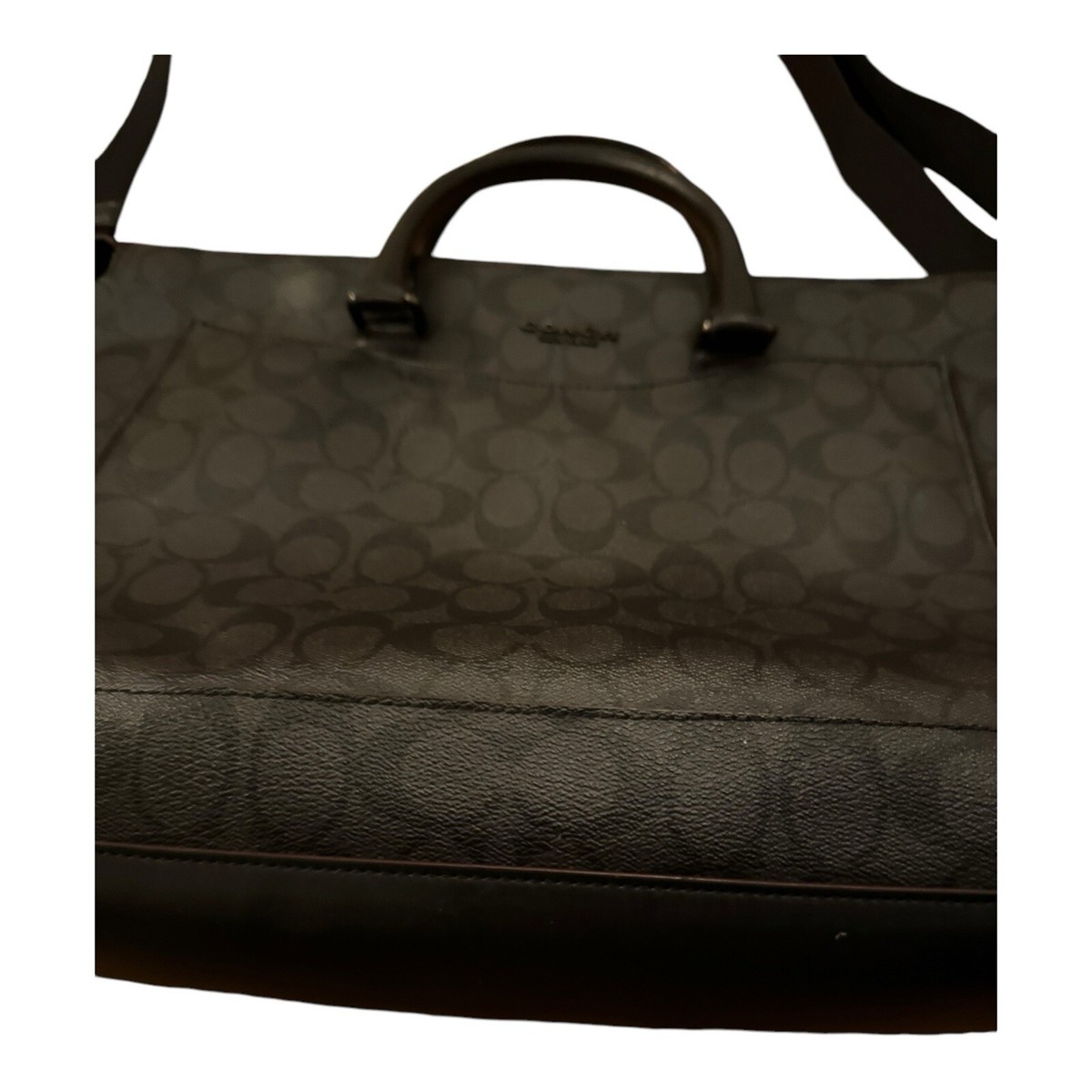 バッグ Coach Signature Bee Embroidery Pouch Coach Signature Bee Embroidery Pouch Accessory pouch