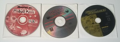 Pinball PC Game Lot of 3 Disc Only Titles SEE DESCRIPTION FOR TITLES