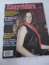 Vintage Easyriders Entertainment for Adult Bikers May 1982