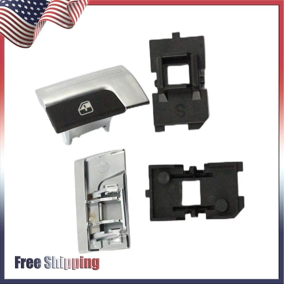 For Ferrari 458 488 FF LH RH Power Window Switch Button w/ Supporter - Image 3 of 4