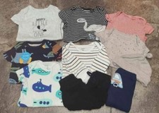 0-3 months 5 and 3m 6 Carters mixed lot. 11 pieces.