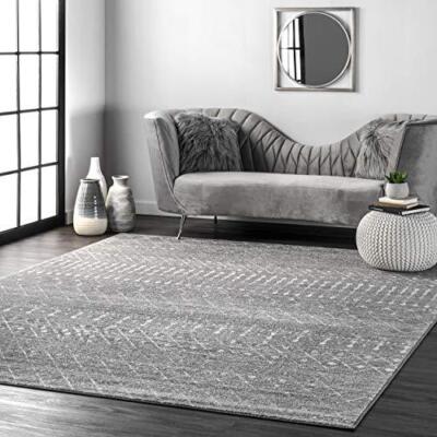 nuLOOM Moroccan Blythe Area Rug, 5' x 7' 5'', Dark Grey