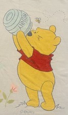 EUC Vintage 80s Winnie The Pooh Towel Piglet Walt Disney 27 X 54 Beach Pool