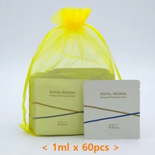 The history of Whoo Royal Regina Energetic Recharging Cream 1ml x 60pcs K-Beauty