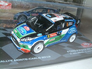 Contemporary Manufacture 1 43 Ford Fiesta Rs Wrc 12 Monte Carlo Rally Solberg Ixo Altaya Toys Games