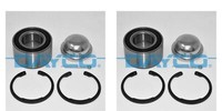 Dayco 2X Radnabe Radlagersatz Vorderachse FüR Opel Meriva Corsa C F08 F68 X01