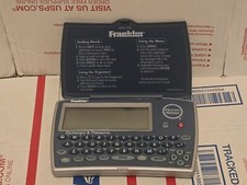 Franklin MWD-1450 Electronic Dictionary  Thesaurus Merriam-Webster Tested Works