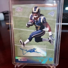 2014 Topps Prime Rookie Variations Auto #08/25 Tre Mason #138 Rookie Auto RC