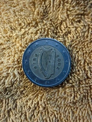 Pièce De 2 Euro IRLANDE éire 2002 fauté - Photo 1/2