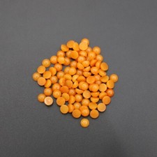 100pcs Natural Orange Stone 4mm Round Cab Cabochon for DIY Jewelry Making