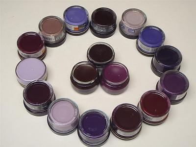 purple clarks shoe polish
